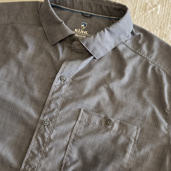 Kuhl short-sleeve button-up, men's medium - Picture 2 of 8